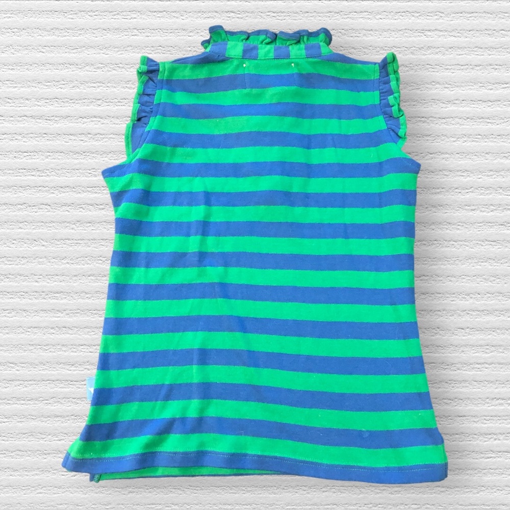 Southbound Ruffle Striped Top - Picture 4 of 5